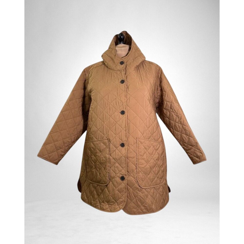 OLD NAVY Quilted Long-Line Hooded Liner Jacket NWOT! Size 4X